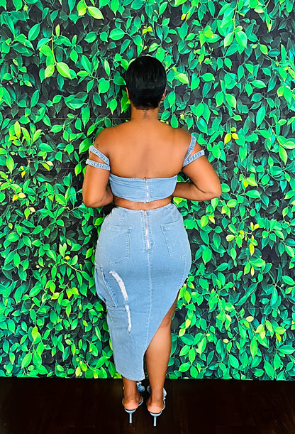 Shannon Cargo Denim Dress