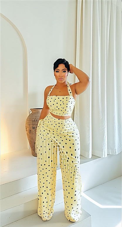 Spotted Treasure Pant Set