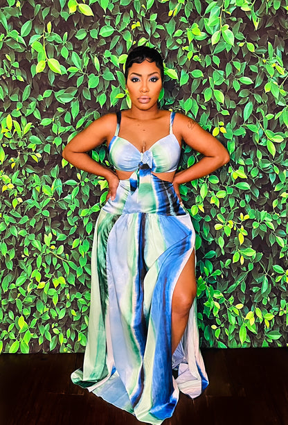 Streaks Of Beauty Maxi Dress