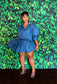 Unbalanced Denim Tunic