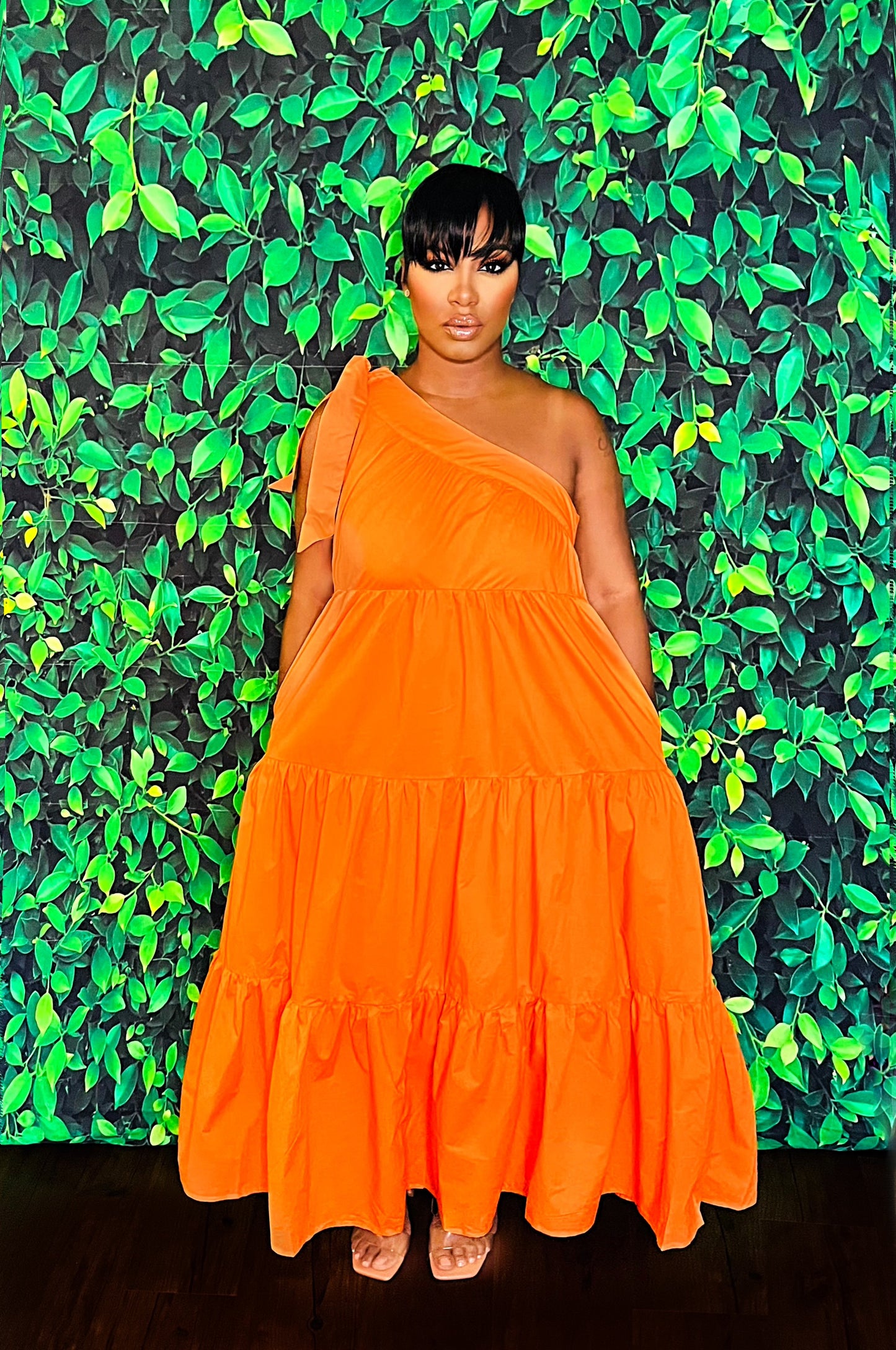 Meet Me Half Way Midi Dress