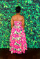 Pink Gardenia Skirt Set