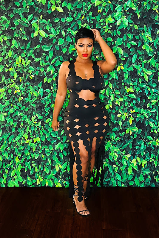 Acting Real Bad Coverup Dress