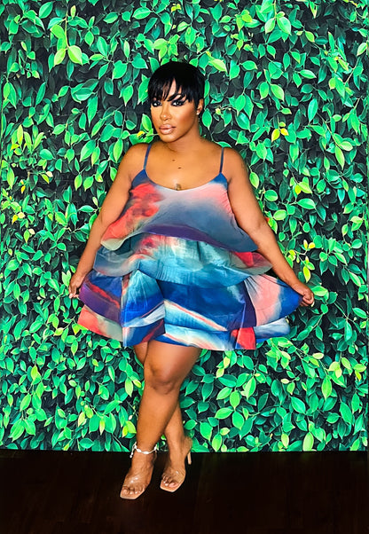 Color Infused Tent Dress