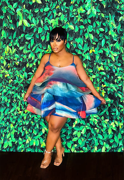 Color Infused Tent Dress