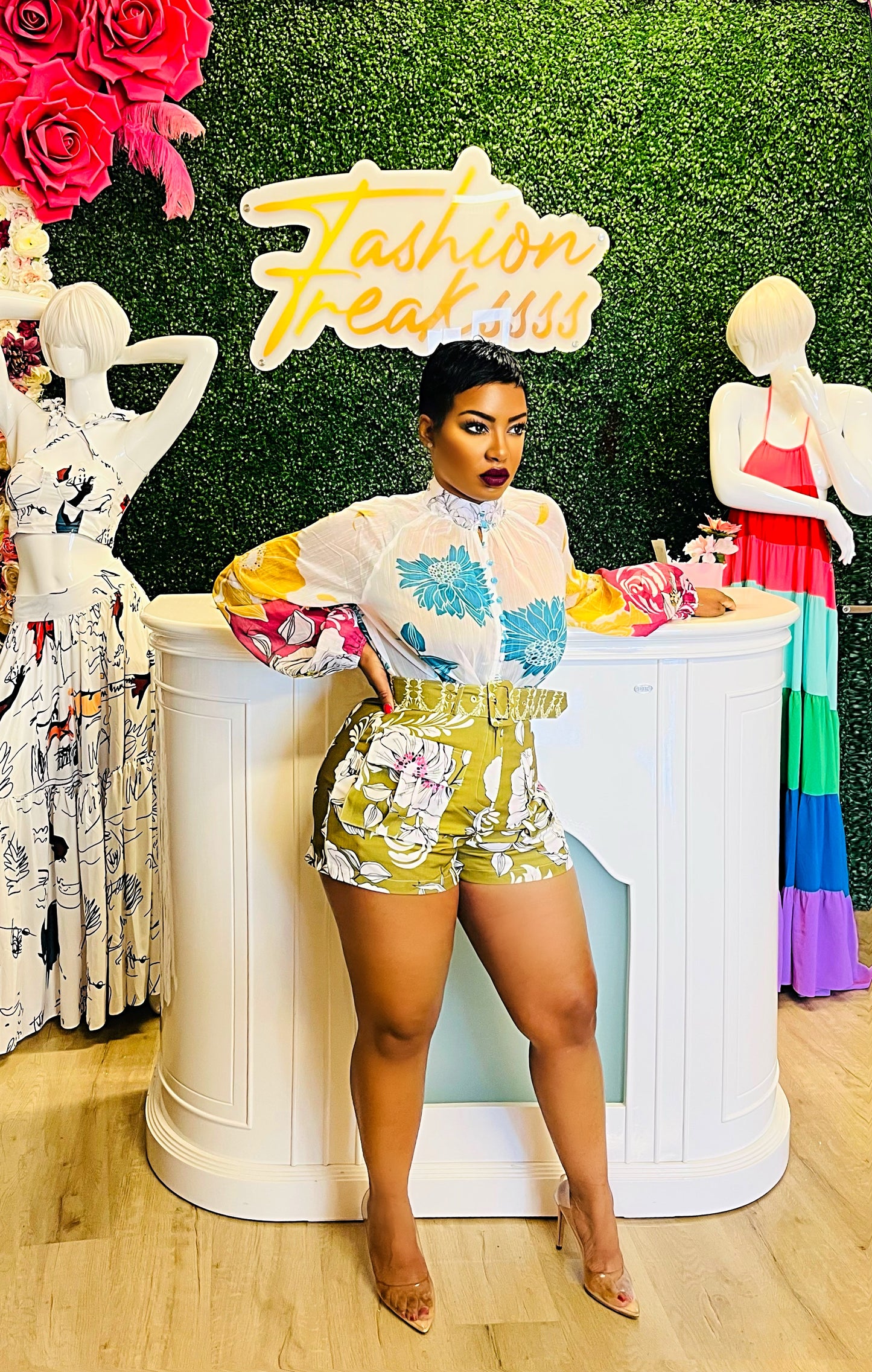 Olive Garden Short Set