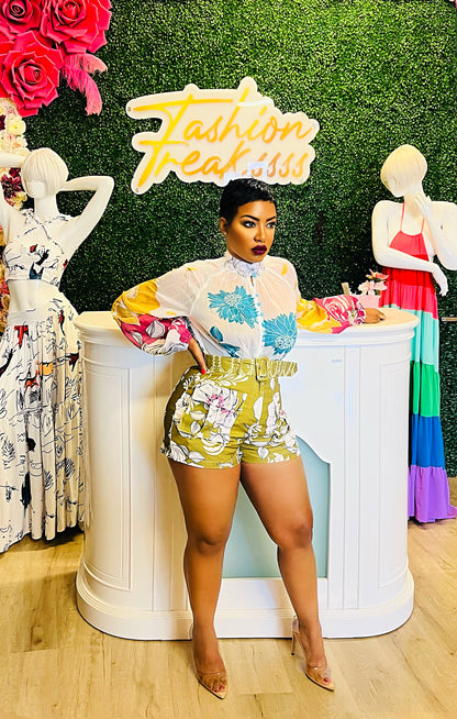 Olive Garden Short Set