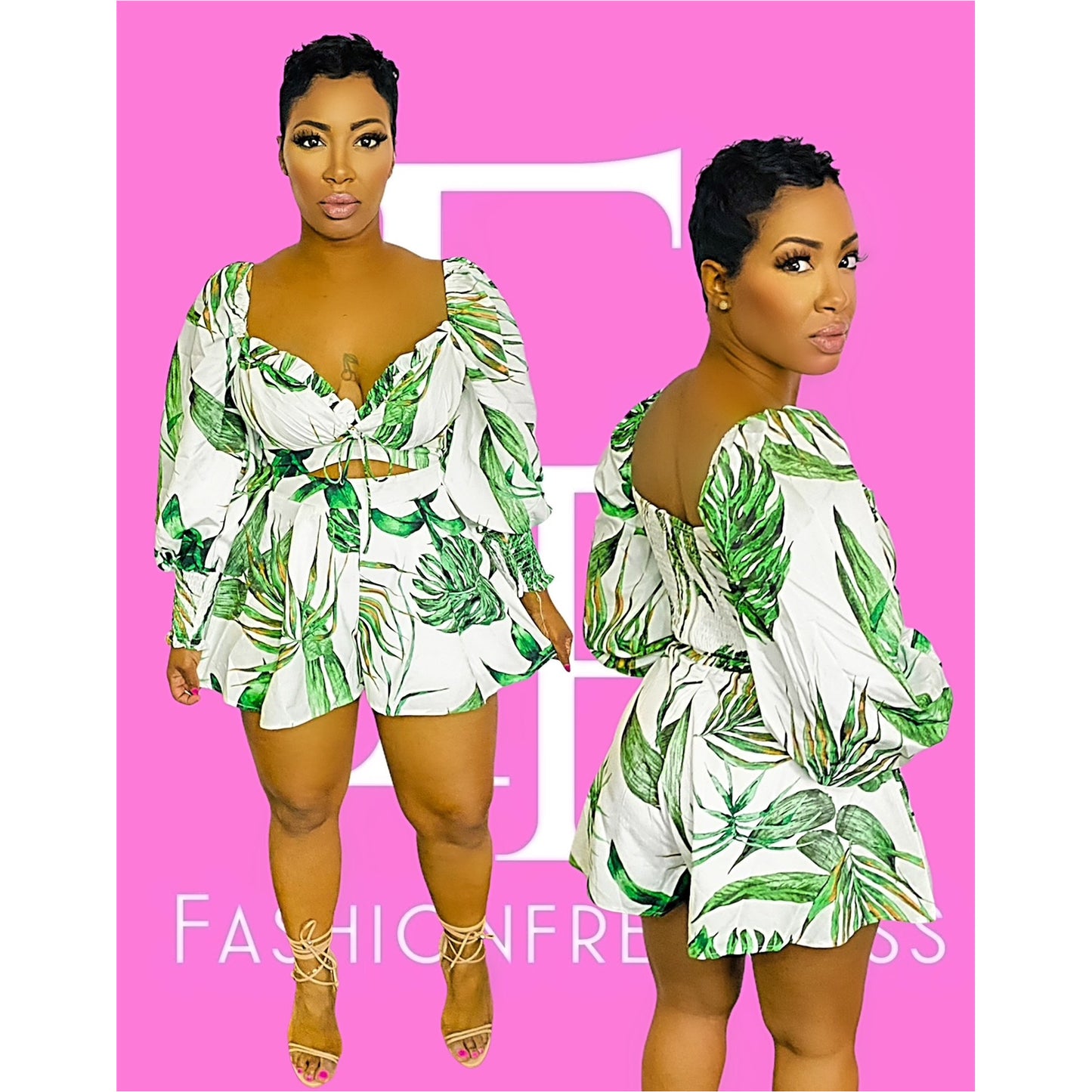 Life In The Tropics Short Set