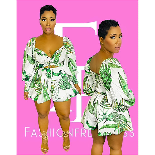 Life In The Tropics Short Set