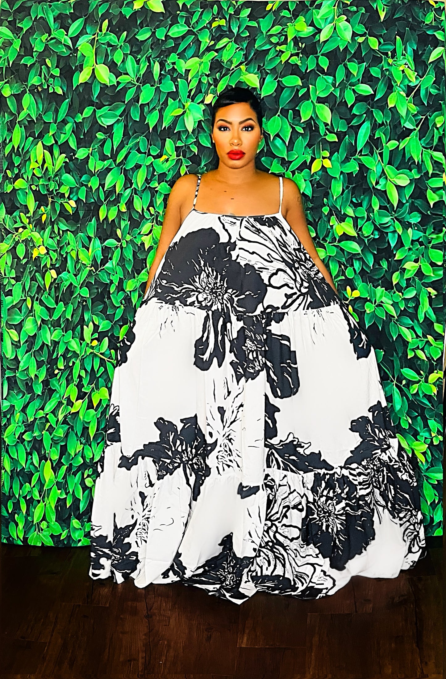 Floral Me Down Maxi Dress