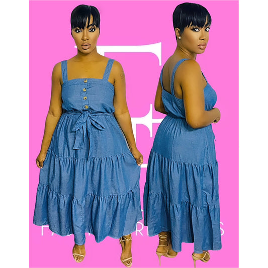Jazmine Denim Dress