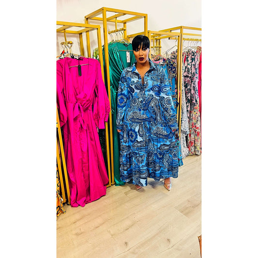 Bleu Ace Dress