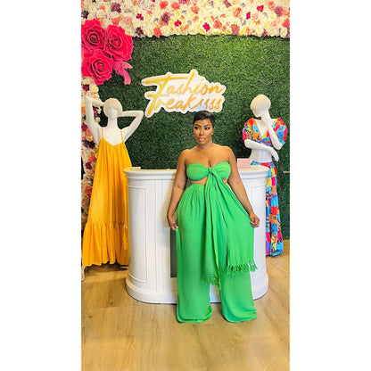 Malibu Scarf Pant Set