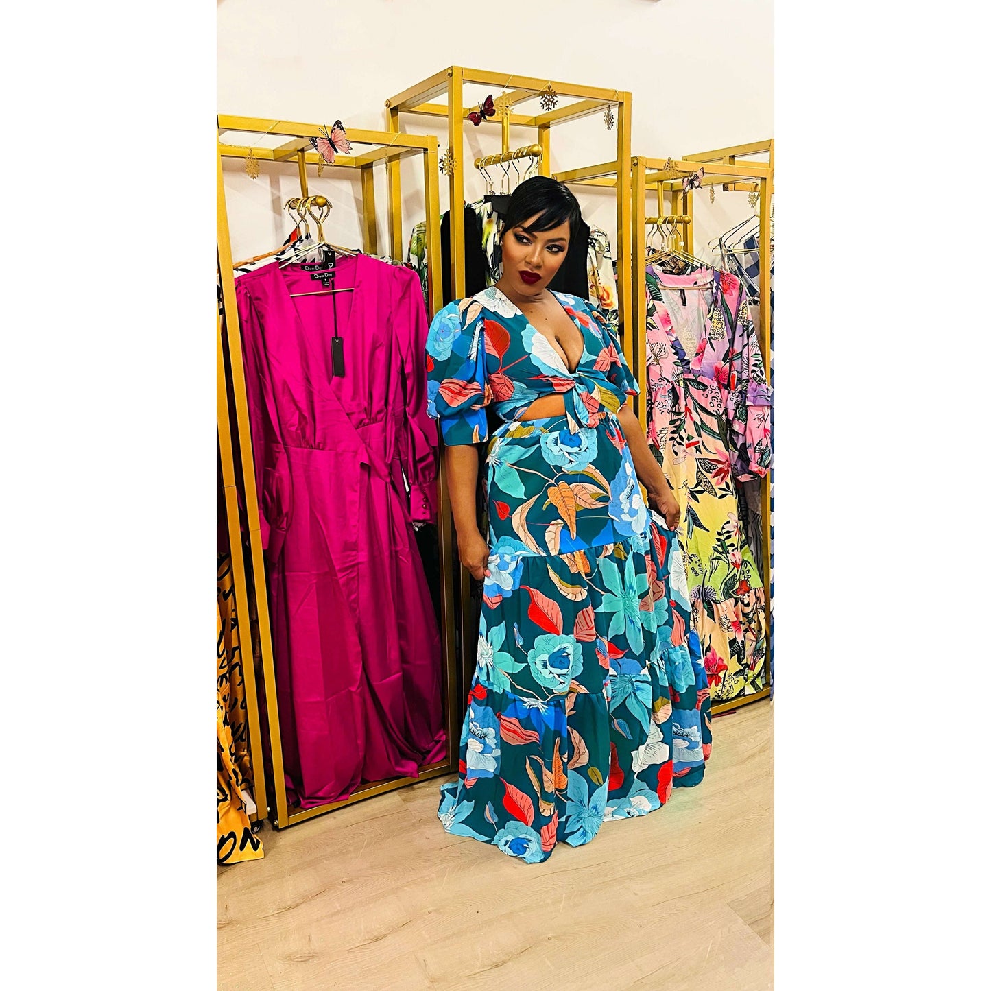 Candida Maxi Skirt Set