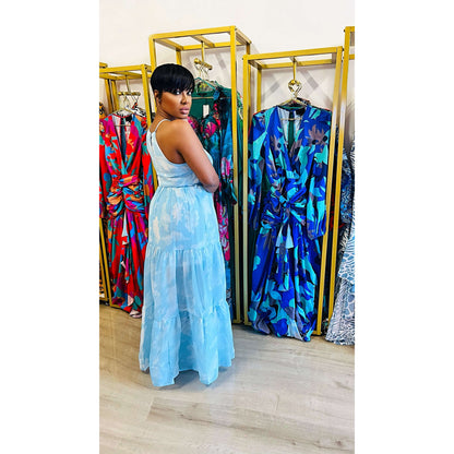 Head In The Clouds Maxi Dress