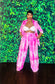 Pink Dye Pant Set