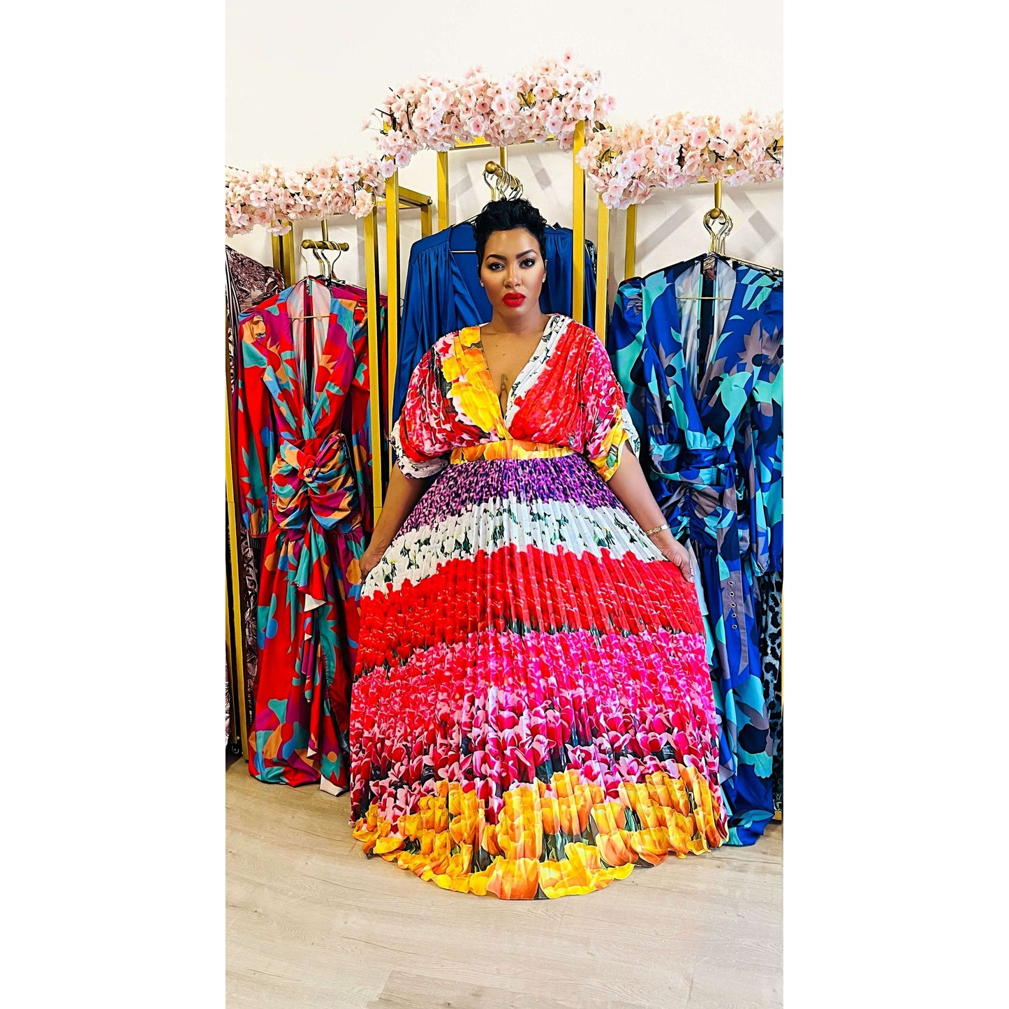 Heavens Garden Maxi Dress