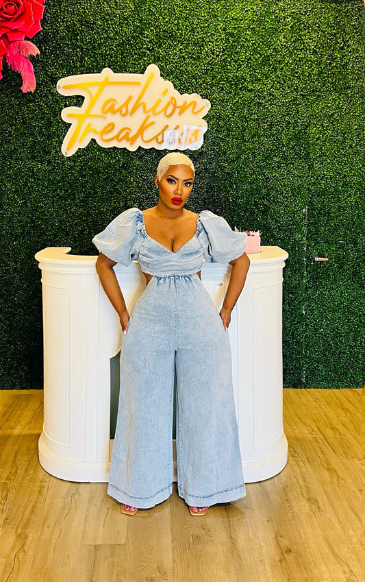 Denim Affair Jumpsuit