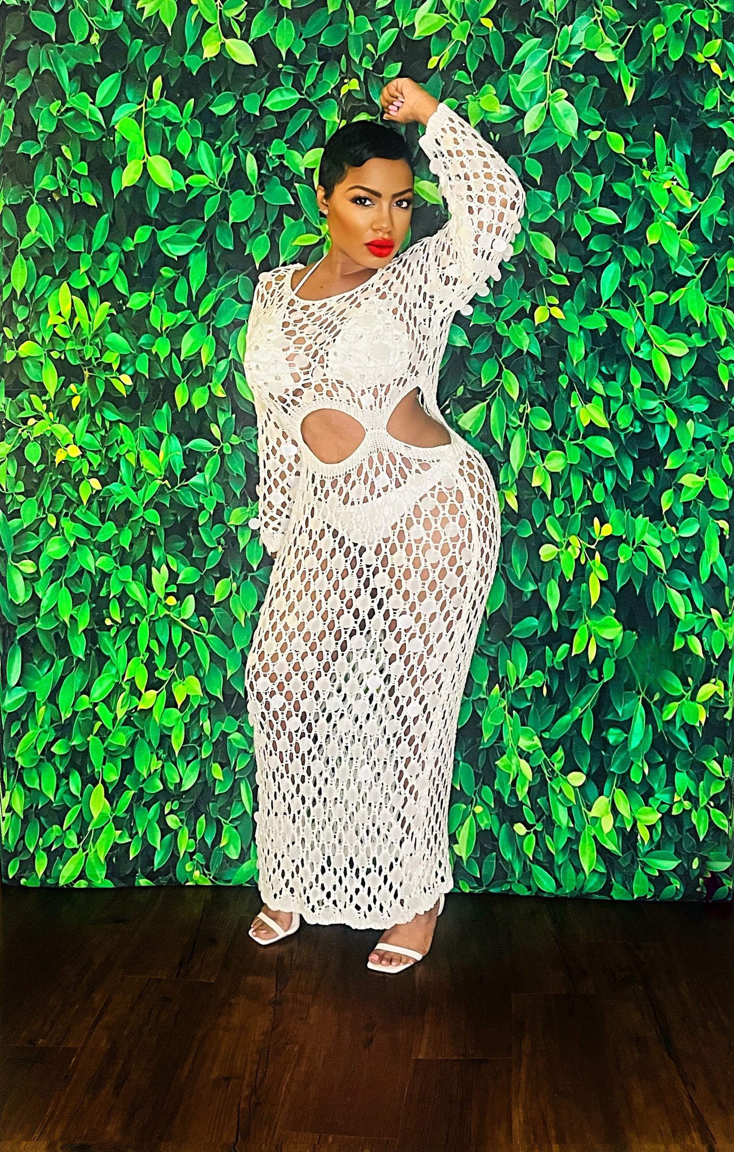 La Pearl Crotchet Dress