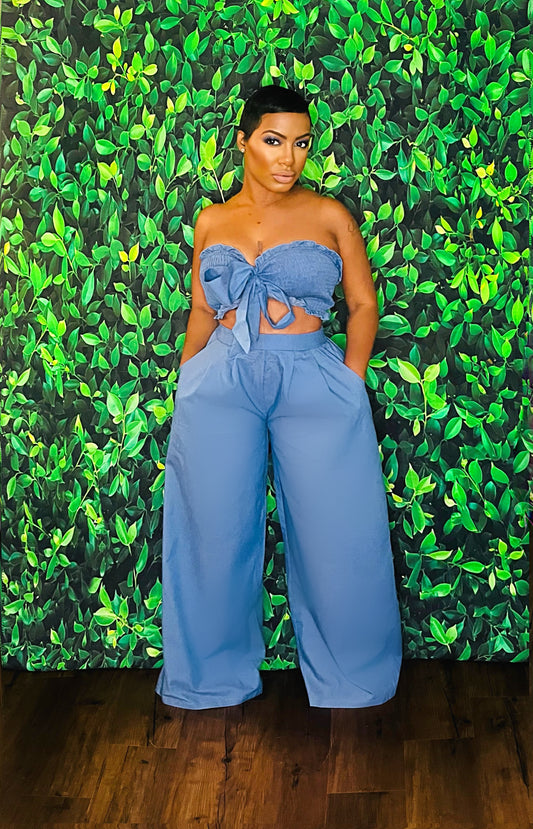 Denim Galore Pant Set
