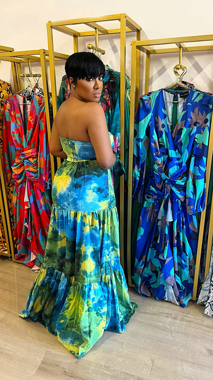 Neon Parade Skirt Set