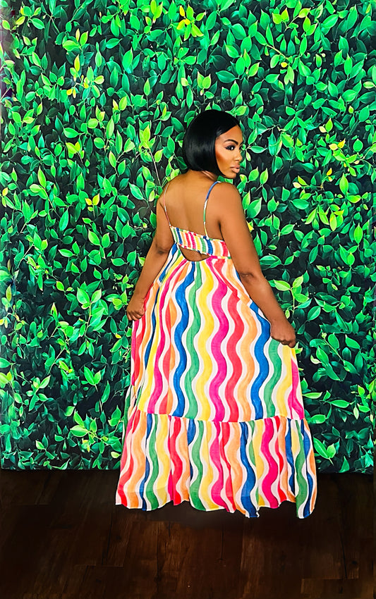 Living Color Maxi Dress