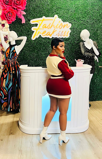 Varsity Girl Skirt Set