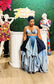 Extreme Denim Maxi Skirt
