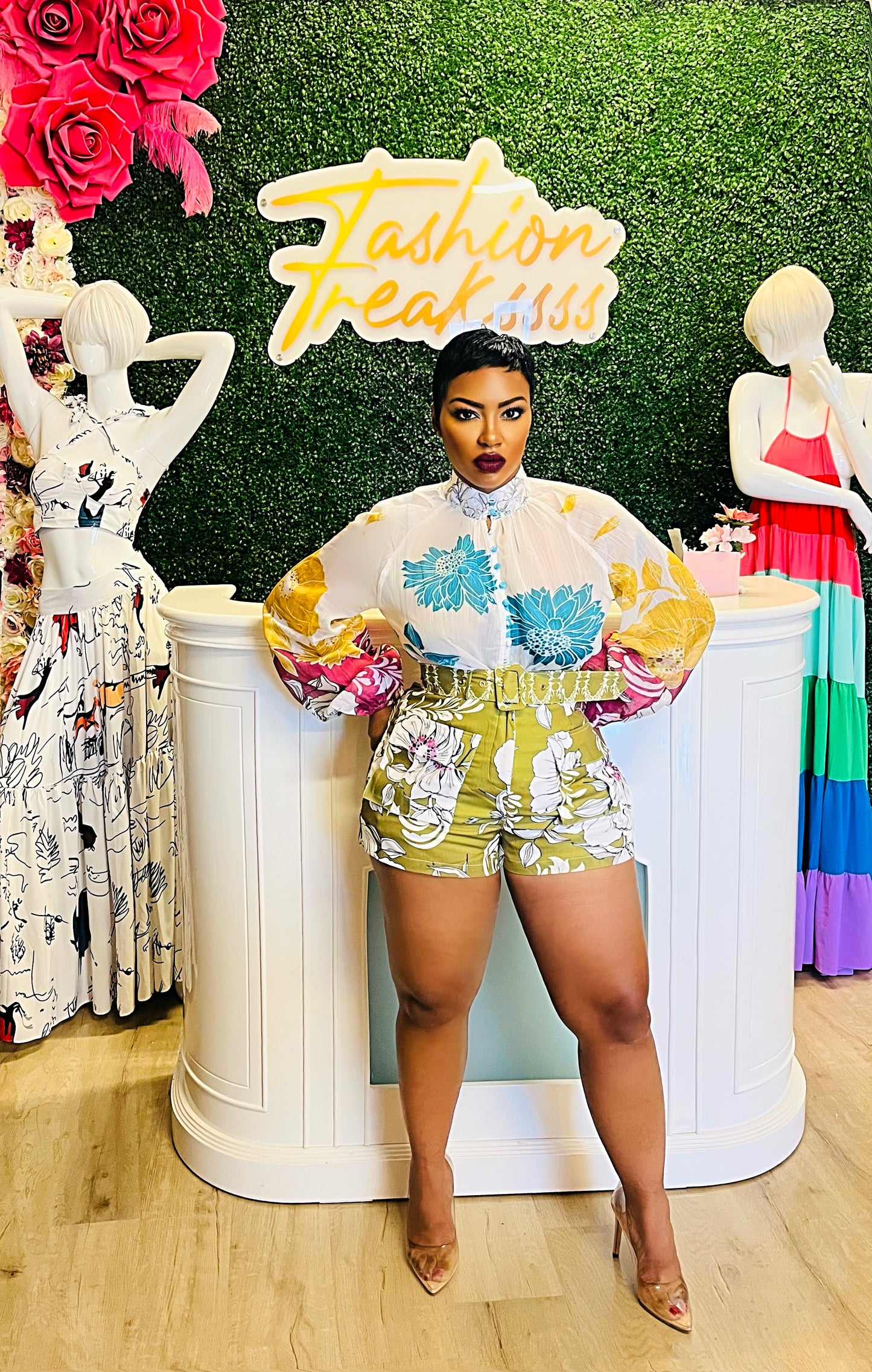 Olive Garden Short Set