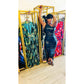 Gather Them Up Leather Dress