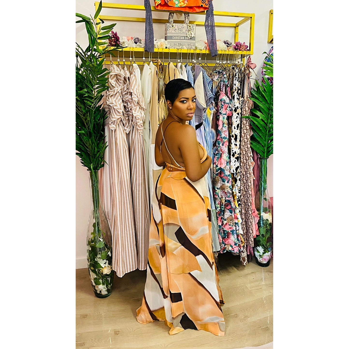 Desert Storm Maxi Dress