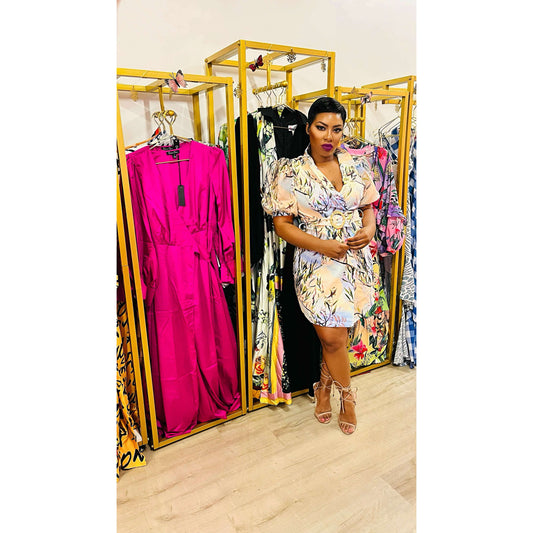 Lilac Gardenia Dress