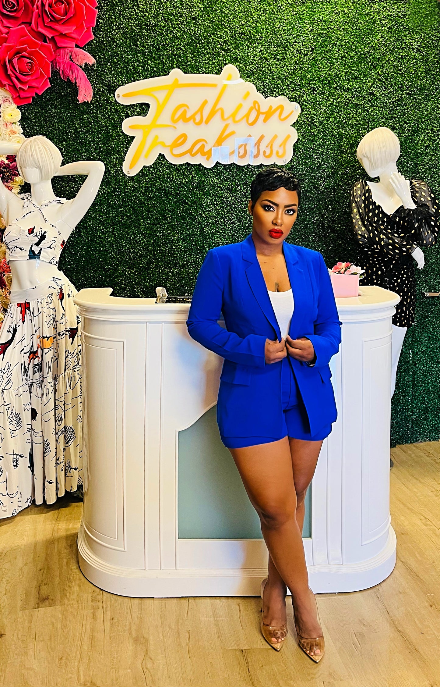 Neon Delight Short Set