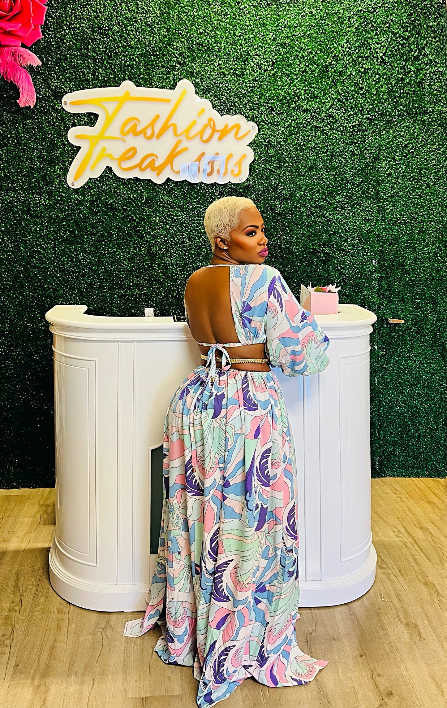 Sherbet Empress Maxi Dress