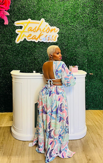 Sherbet Empress Maxi Dress