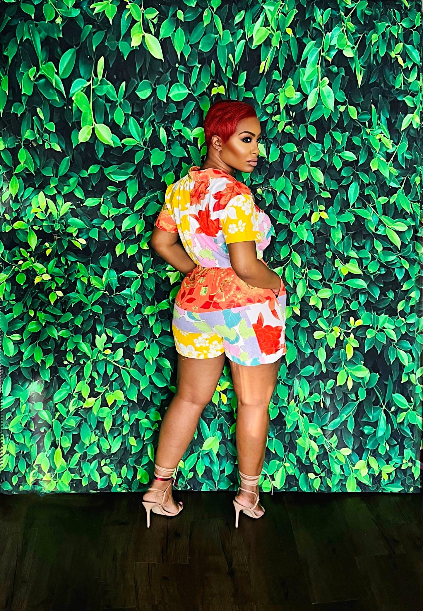 Madison Garden Short Set