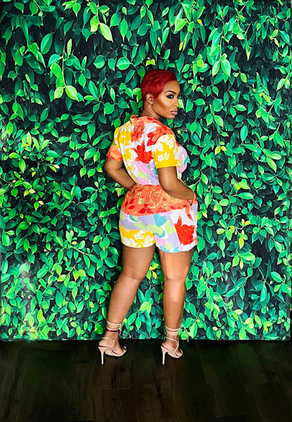 Madison Garden Short Set