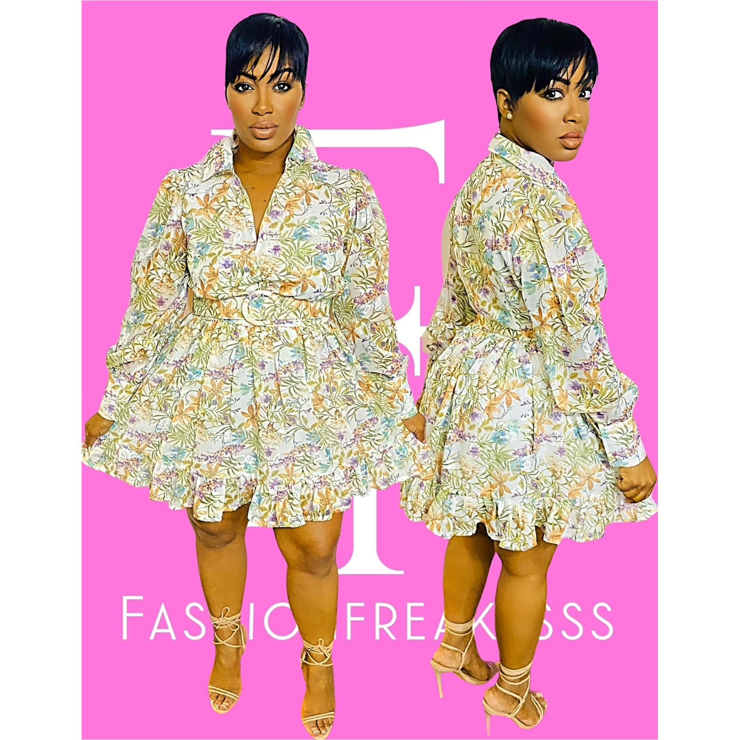 Blooming Beauty Skater Dress