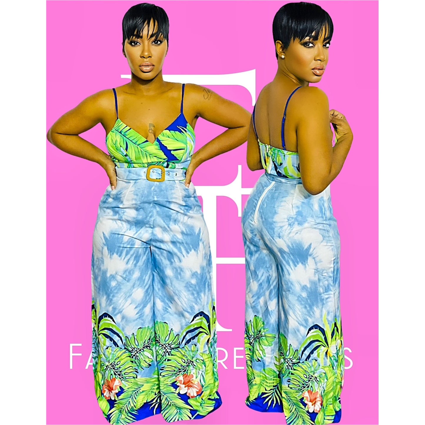 Dye’n For A Vacation Jumpsuit